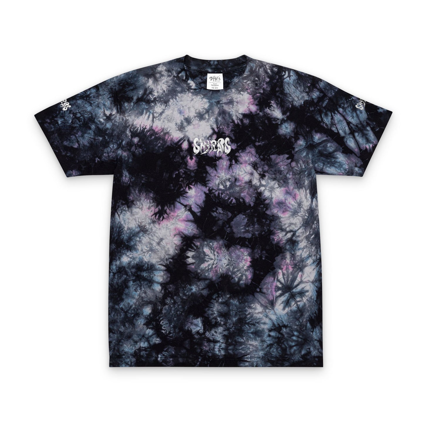 Oversized Tie-Dye T-Shirt (Embroidery)